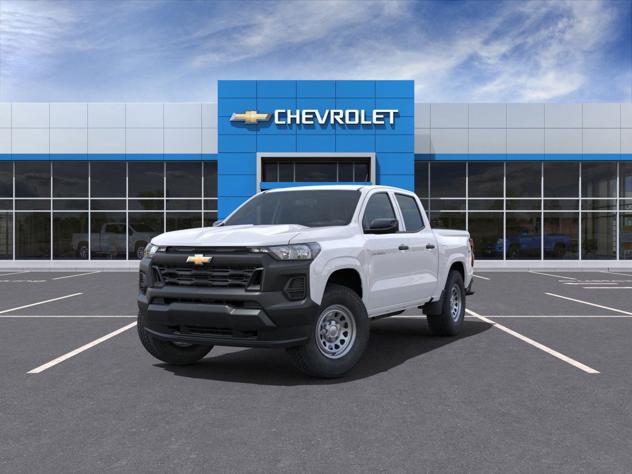 2024 Chevrolet Colorado 4WD Work Truck 4WD Crew Cab WT Turbocharged Gas I4 2.7L/ [4]