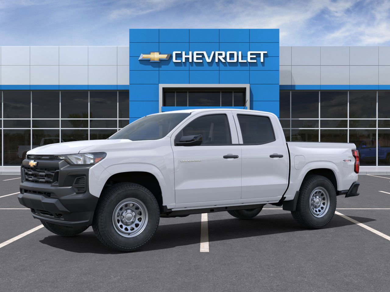 2024 Chevrolet Colorado 4WD Work Truck 4WD Crew Cab WT Turbocharged Gas I4 2.7L/ [4]