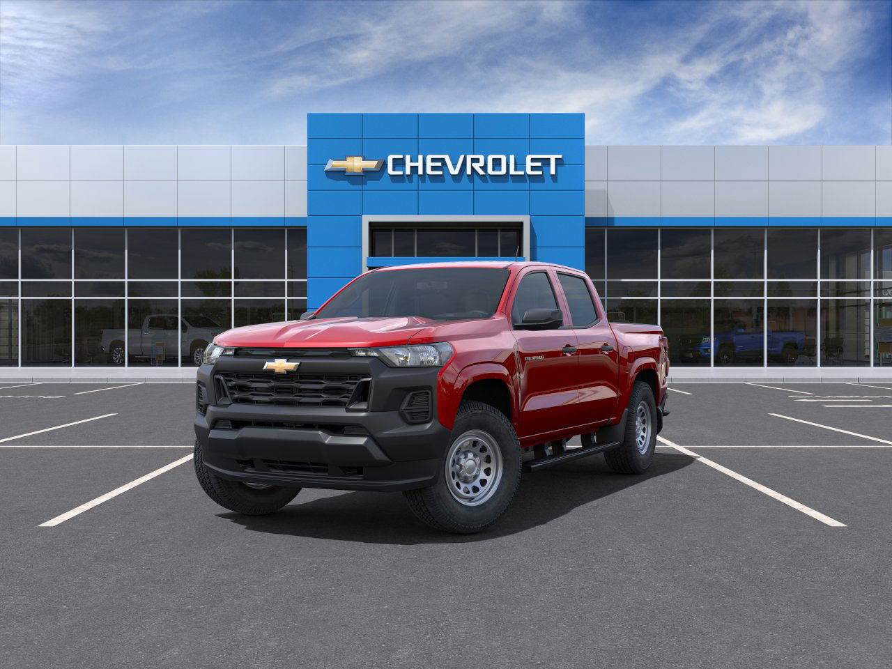 2025 Chevrolet Colorado 4WD Work Truck 4WD Crew Cab WT Turbocharged Gas I4 2.7L/ [2]