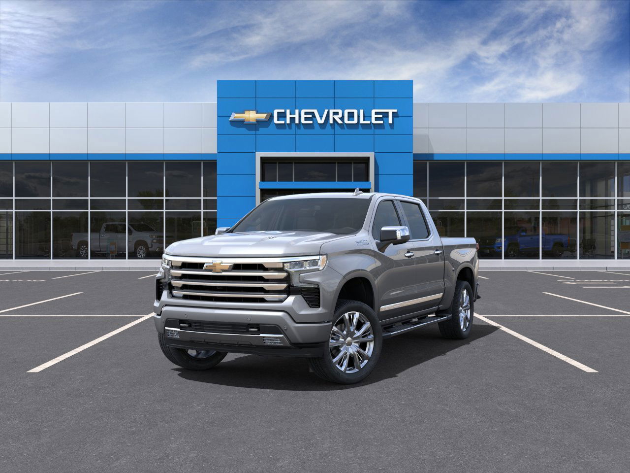 2025 Chevrolet Silverado 1500 High Country 4WD Crew Cab 147" High Country Gas V8 6.2L/376 [9]