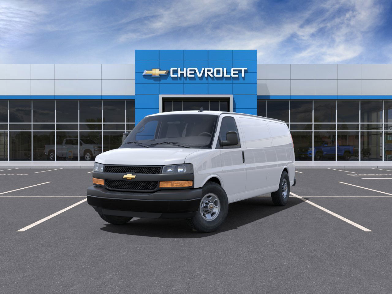 2025 Chevrolet Express Cargo Van RWD 3500 155" Gas V8 6.6L/ [11]