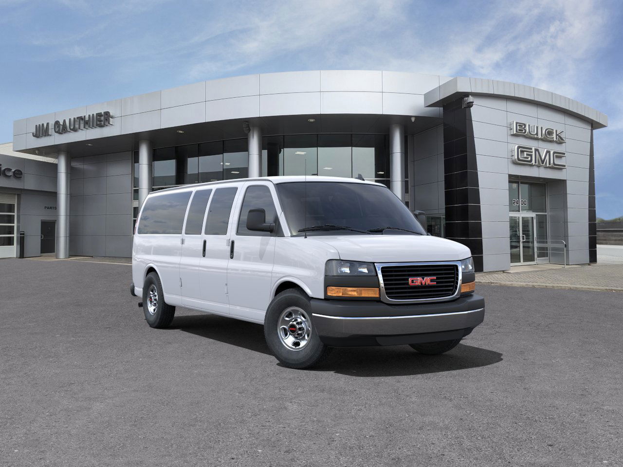 2025 GMC Savana Passenger LT 12 Passenger, Bluetooth, Remote Starter RWD 3500 155" LT Gas V8 6.6L/ [3]