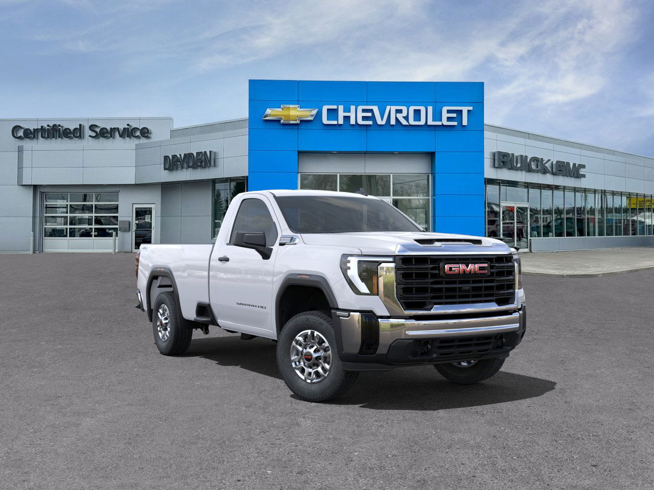2025 GMC Sierra 2500HD Pro 4WD Reg Cab 142" Pro Gas V8 6.6L/ [4]