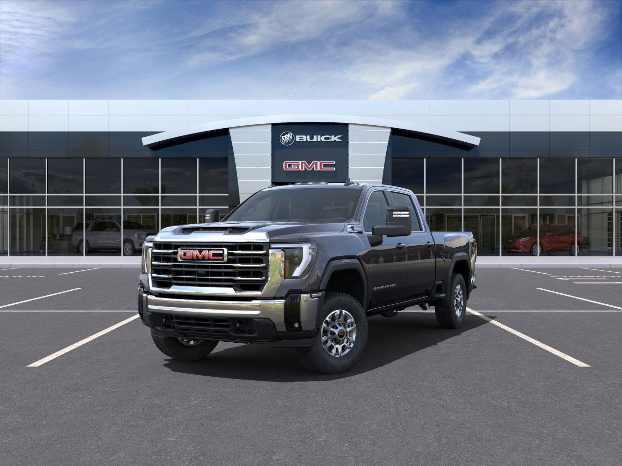 2025 GMC Sierra 2500HD SLE 4WD Crew Cab 159" SLE Turbocharged Diesel V8 6.6L/ [6]