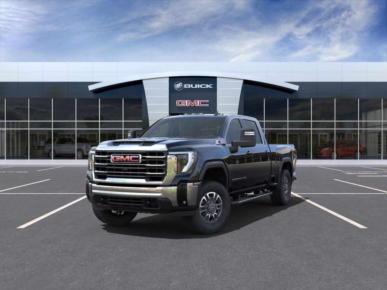 2025 GMC Sierra 2500HD SLE 4WD Crew Cab 159" SLE Turbocharged Diesel V8 6.6L/ [5]