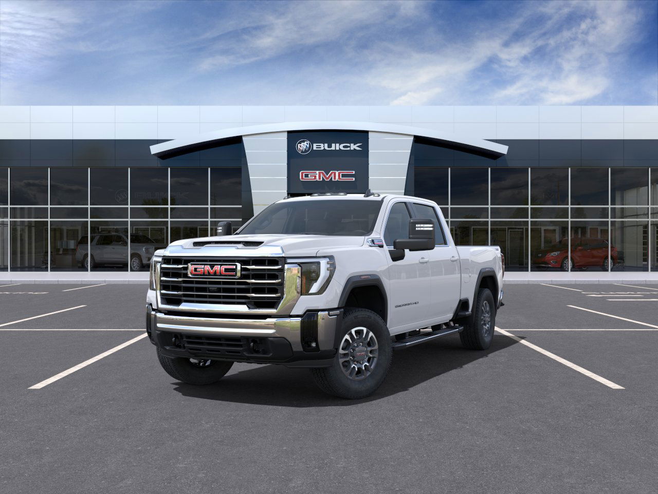 2025 GMC Sierra 2500HD SLE 4WD Crew Cab 159" SLE Turbocharged Diesel V8 6.6L/ [3]