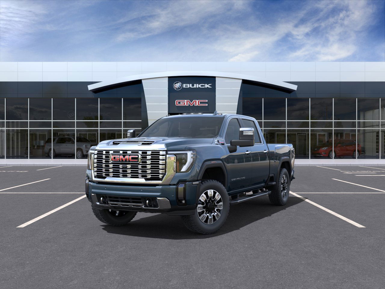 2025 GMC Sierra 2500HD Denali 4WD Crew Cab 159" Denali Turbocharged Diesel V8 6.6L/ [3]
