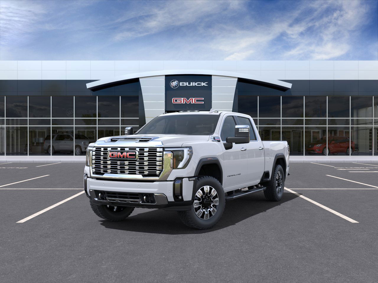 2025 GMC Sierra 2500HD Denali 4WD Crew Cab 159" Denali Turbocharged Diesel V8 6.6L/ [0]