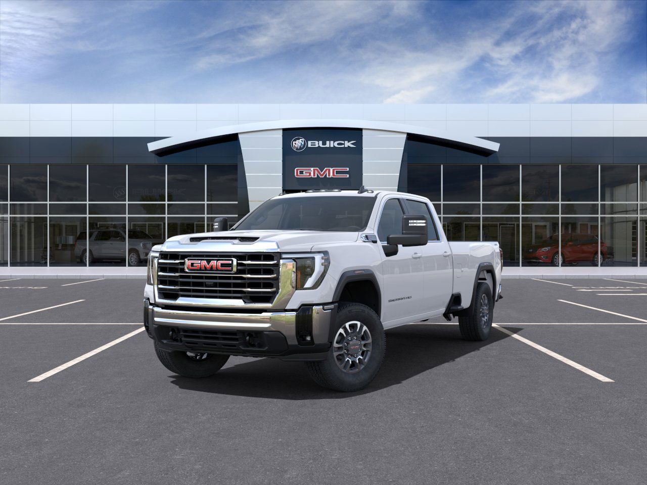 2025 GMC Sierra 3500HD SLE 4WD Crew Cab 172" SLE Gas V8 6.6L/ [11]