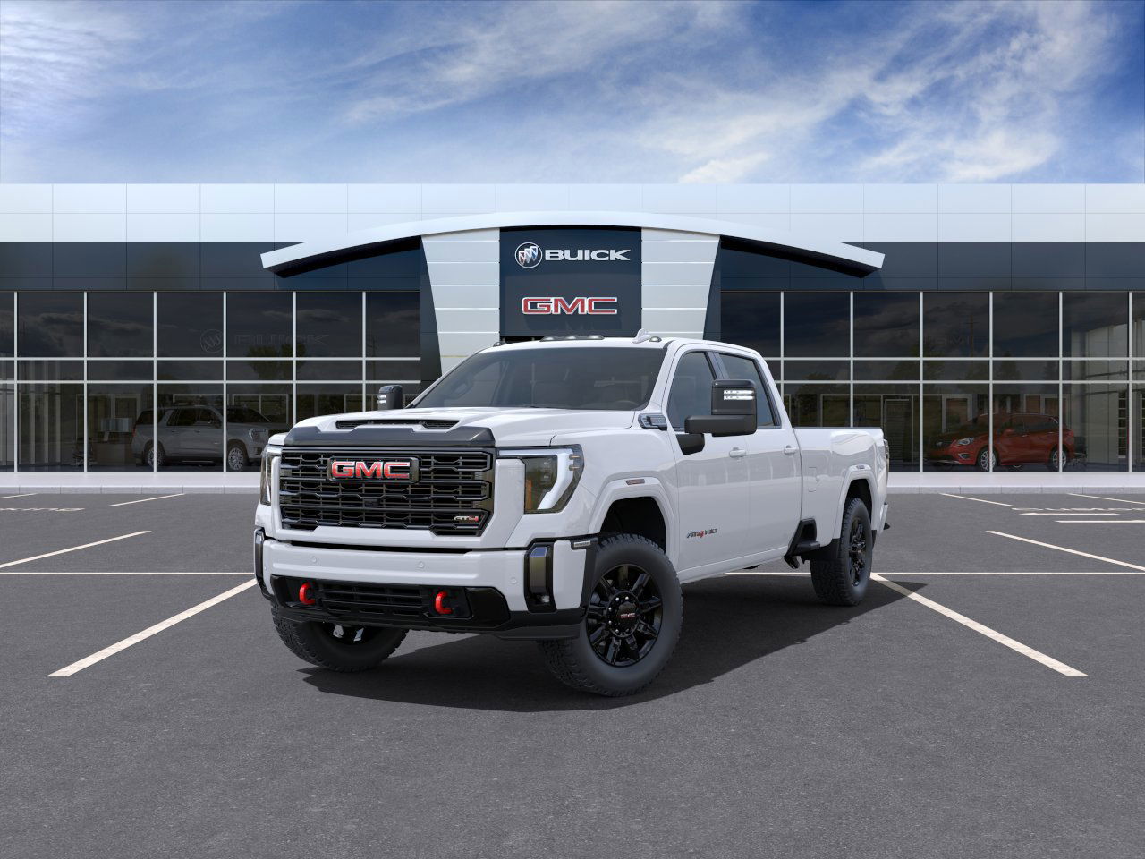 2025 GMC Sierra 3500HD AT4 4WD Crew Cab 172" AT4 Gas V8 6.6L/ [11]