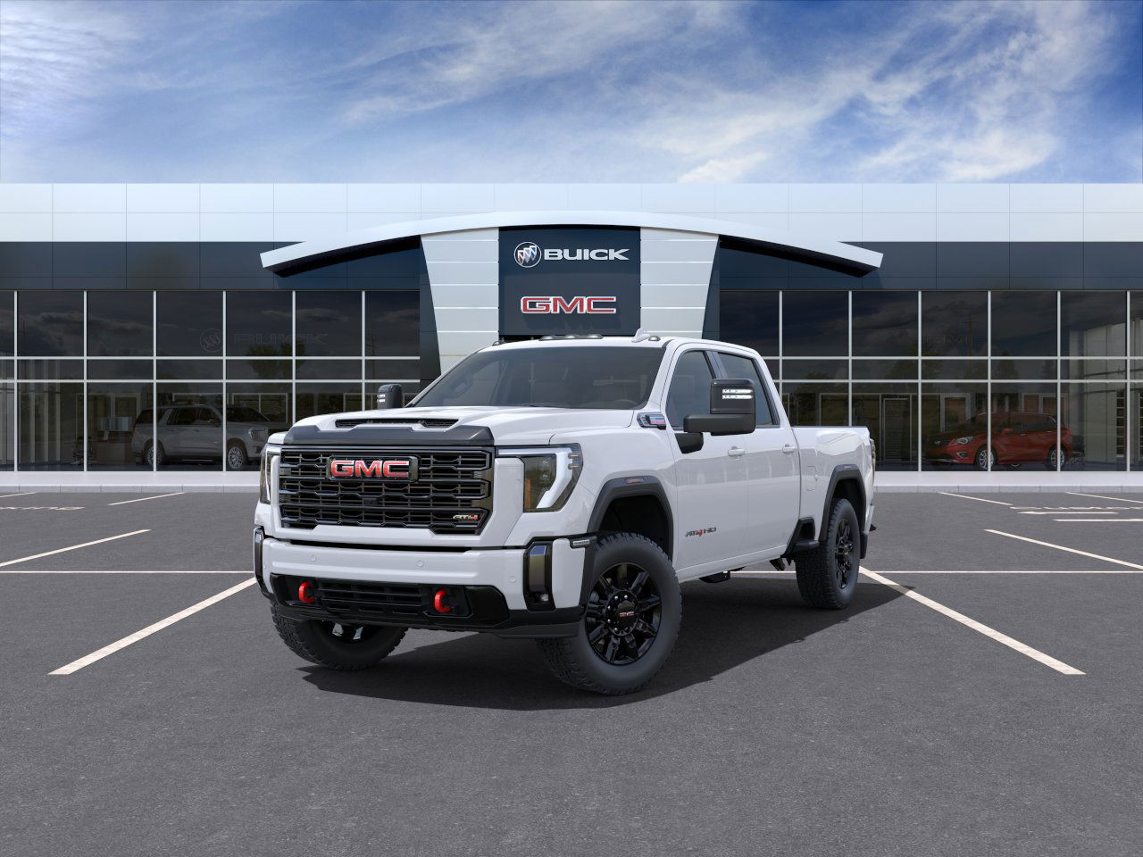 2025 GMC Sierra 3500HD AT4 4WD Crew Cab 159" AT4 Turbocharged Diesel V8 6.6L/ [1]