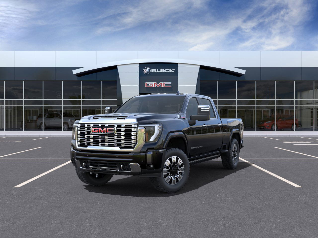 2025 GMC Sierra 3500HD Denali 4WD Crew Cab 159" Denali Turbocharged Diesel V8 6.6L/ [6]