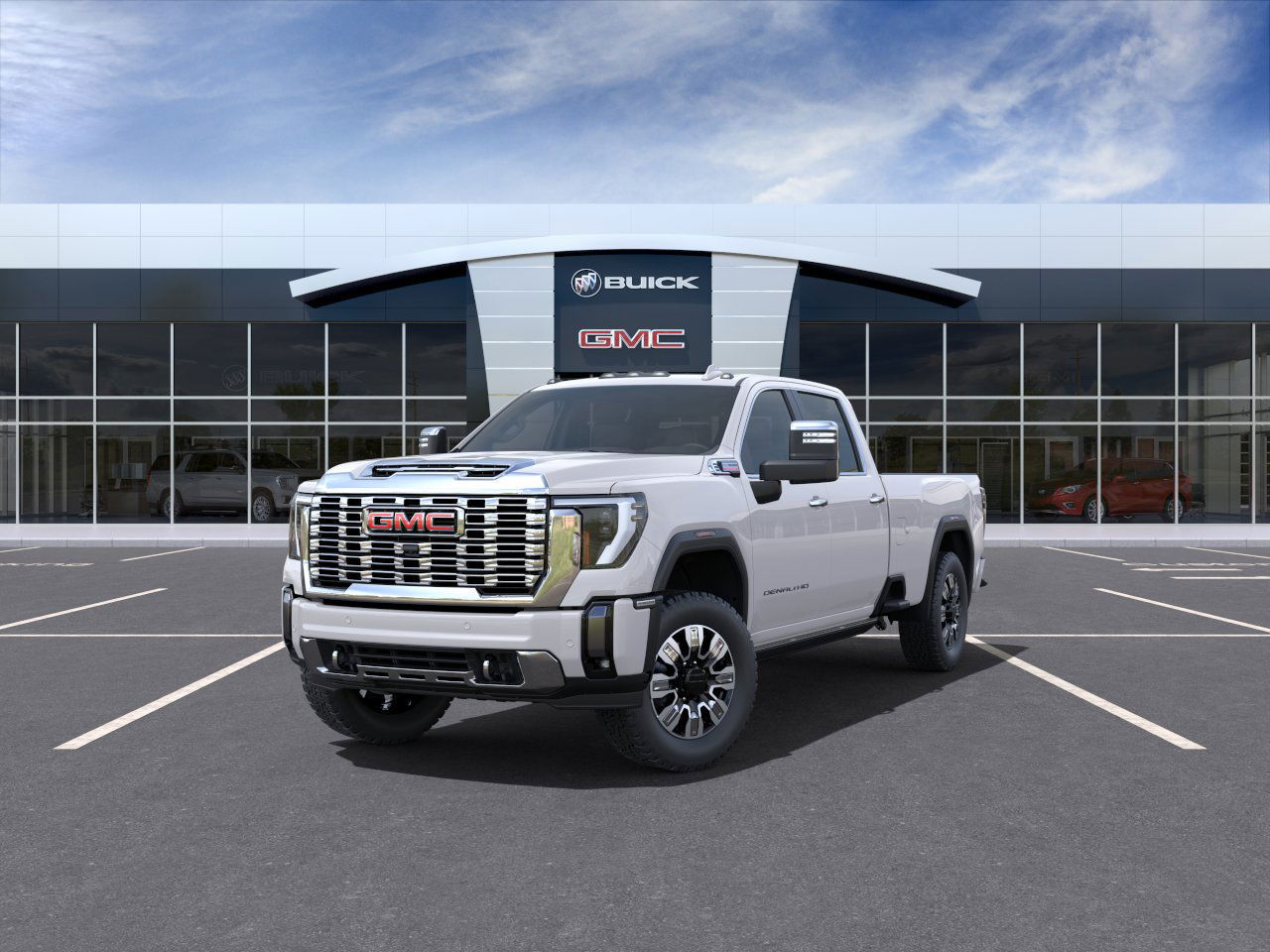 2025 GMC Sierra 3500HD Denali 4WD Crew Cab 172" Denali Turbocharged Diesel V8 6.6L/ [15]