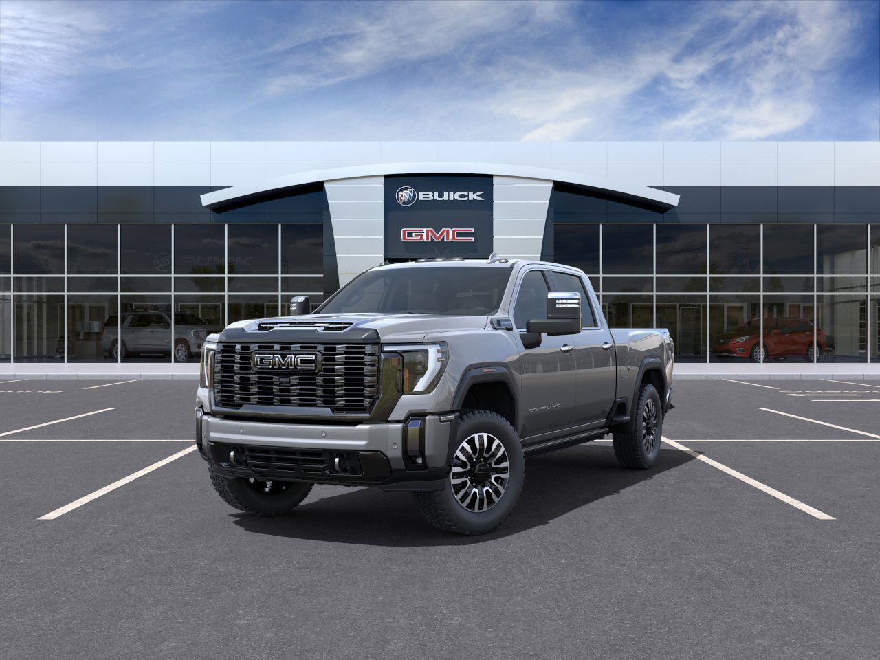 2025 GMC Sierra 2500HD Denali Ultimate 4WD Crew Cab 159" Denali Ultimate Turbocharged Diesel V8 6.6L/ [0]