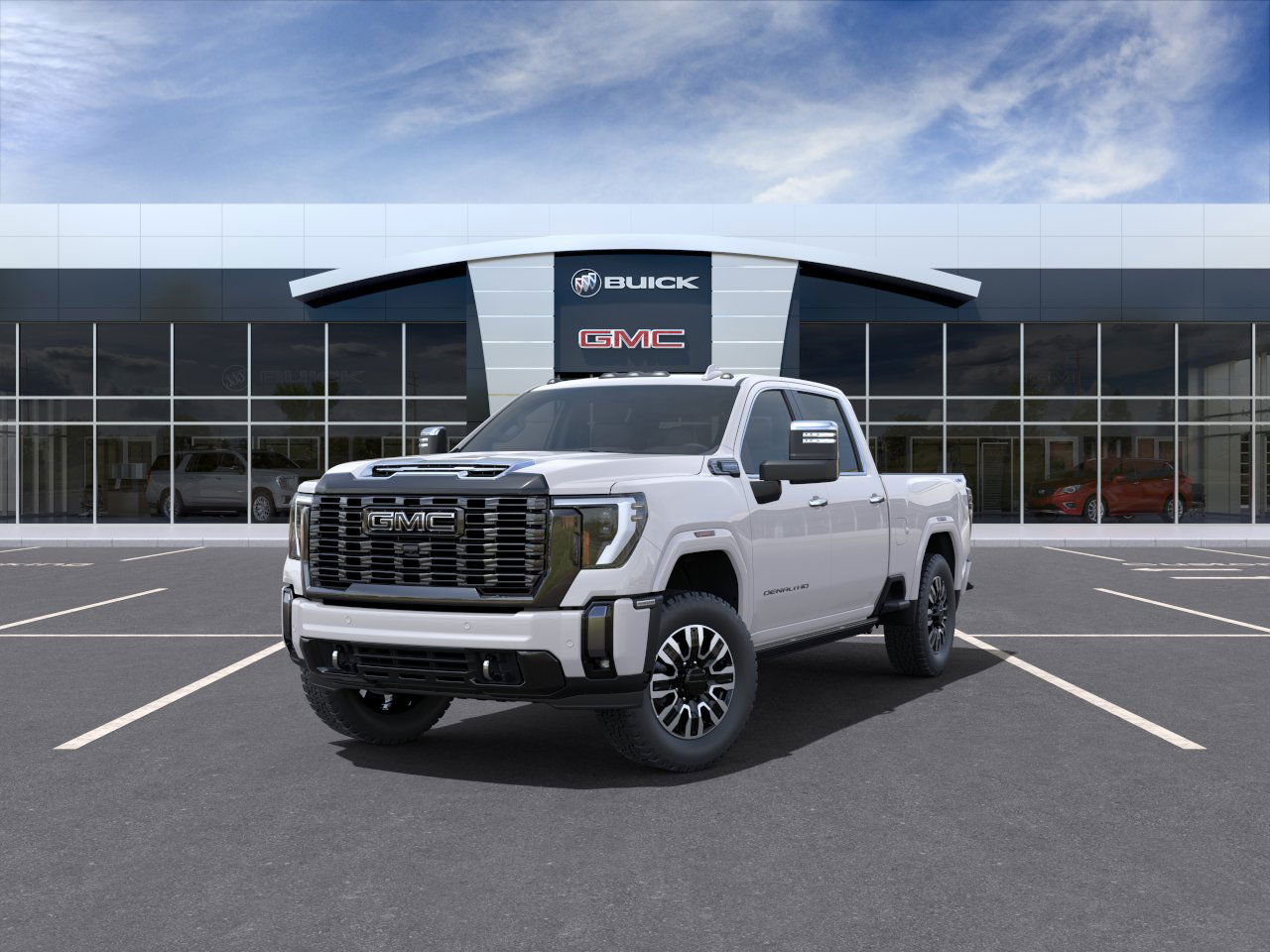 2025 GMC Sierra 3500HD Denali Ultimate 4WD Crew Cab 159" Denali Ultimate Turbocharged Diesel V8 6.6L/ [8]