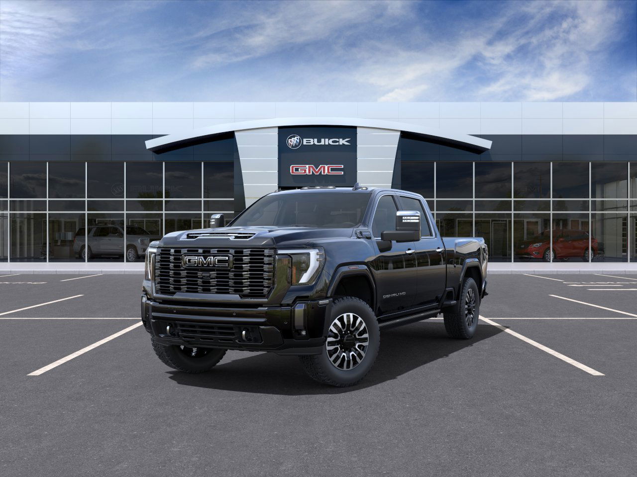 2025 GMC Sierra 3500HD Denali Ultimate 4WD Crew Cab 159" Denali Ultimate Turbocharged Diesel V8 6.6L/ [7]