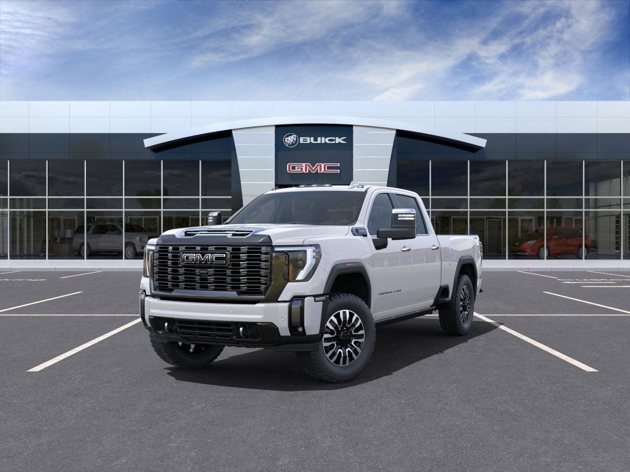 2025 GMC Sierra 3500HD Denali Ultimate 4WD Crew Cab 159" Denali Ultimate Turbocharged Diesel V8 6.6L/ [4]