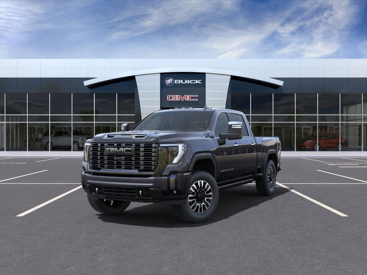 2025 GMC Sierra 3500HD Denali Ultimate 4WD Crew Cab 159" Denali Ultimate Turbocharged Diesel V8 6.6L/ [6]