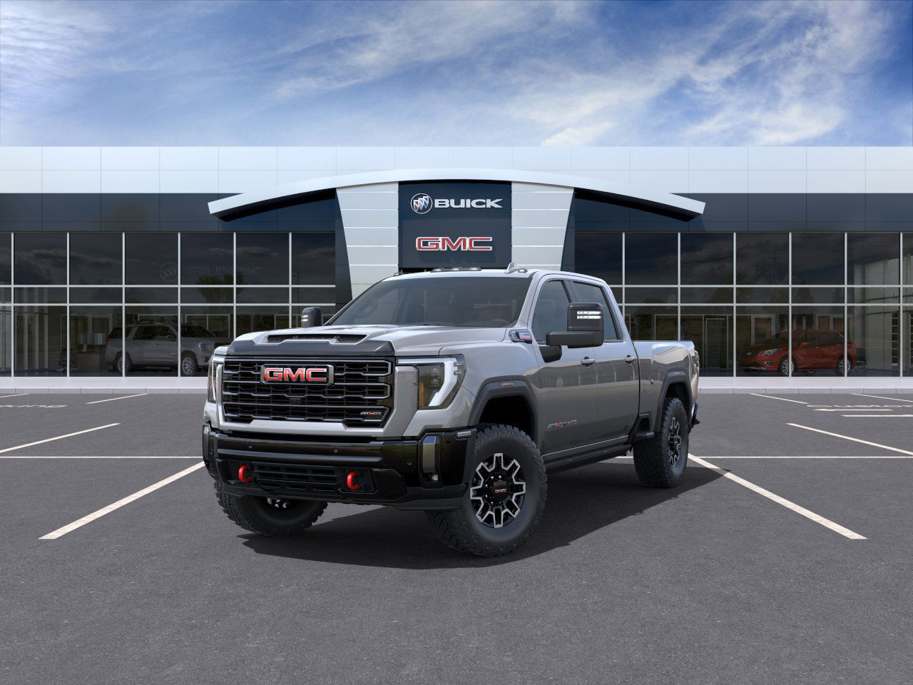 2025 GMC Sierra 2500HD AT4X 4WD Crew Cab 159" AT4X Turbocharged Diesel V8 6.6L/ [0]