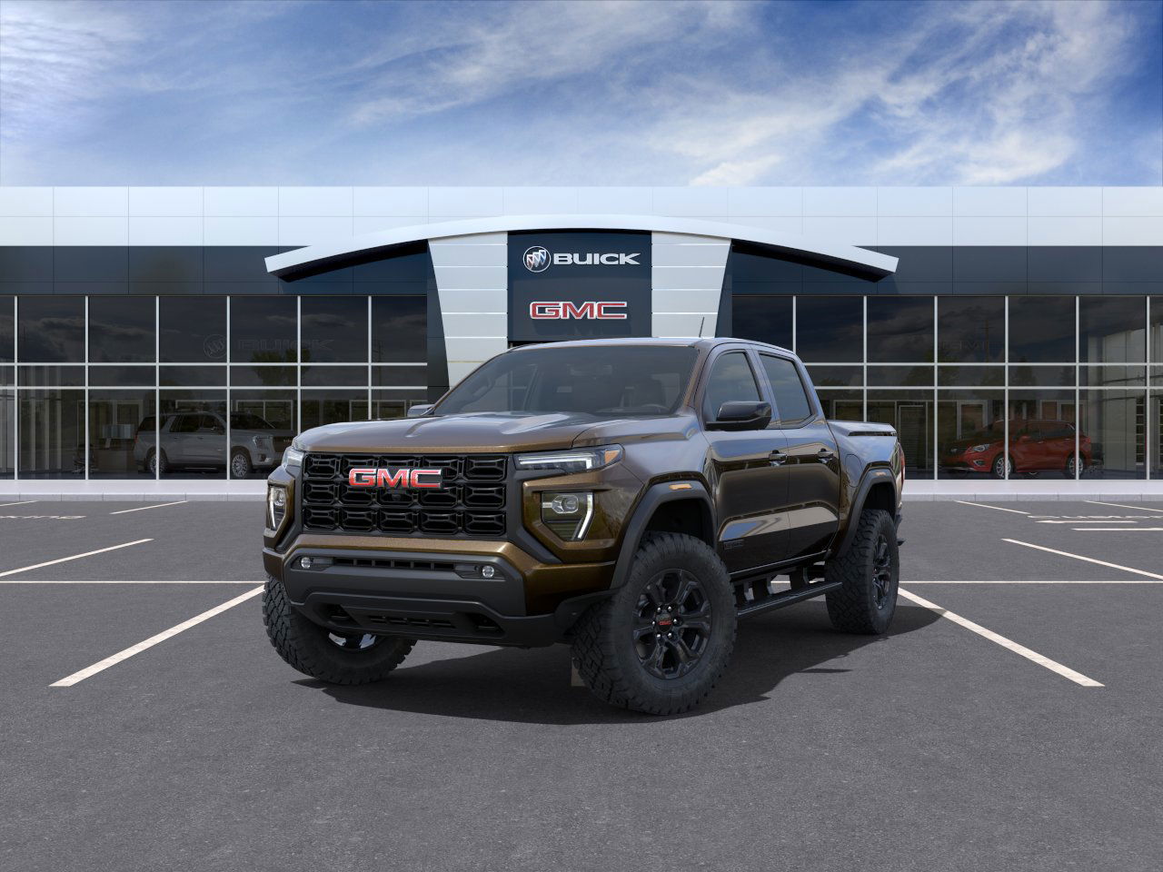 2025 GMC Canyon Elevation 4WD Crew Cab Elevation Turbocharged Gas I4 2.7L/ [0]