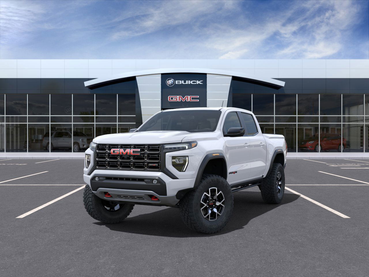 2025 GMC Canyon AT4 4WD Crew Cab AT4 Turbocharged Gas I4 2.7L/ [3]