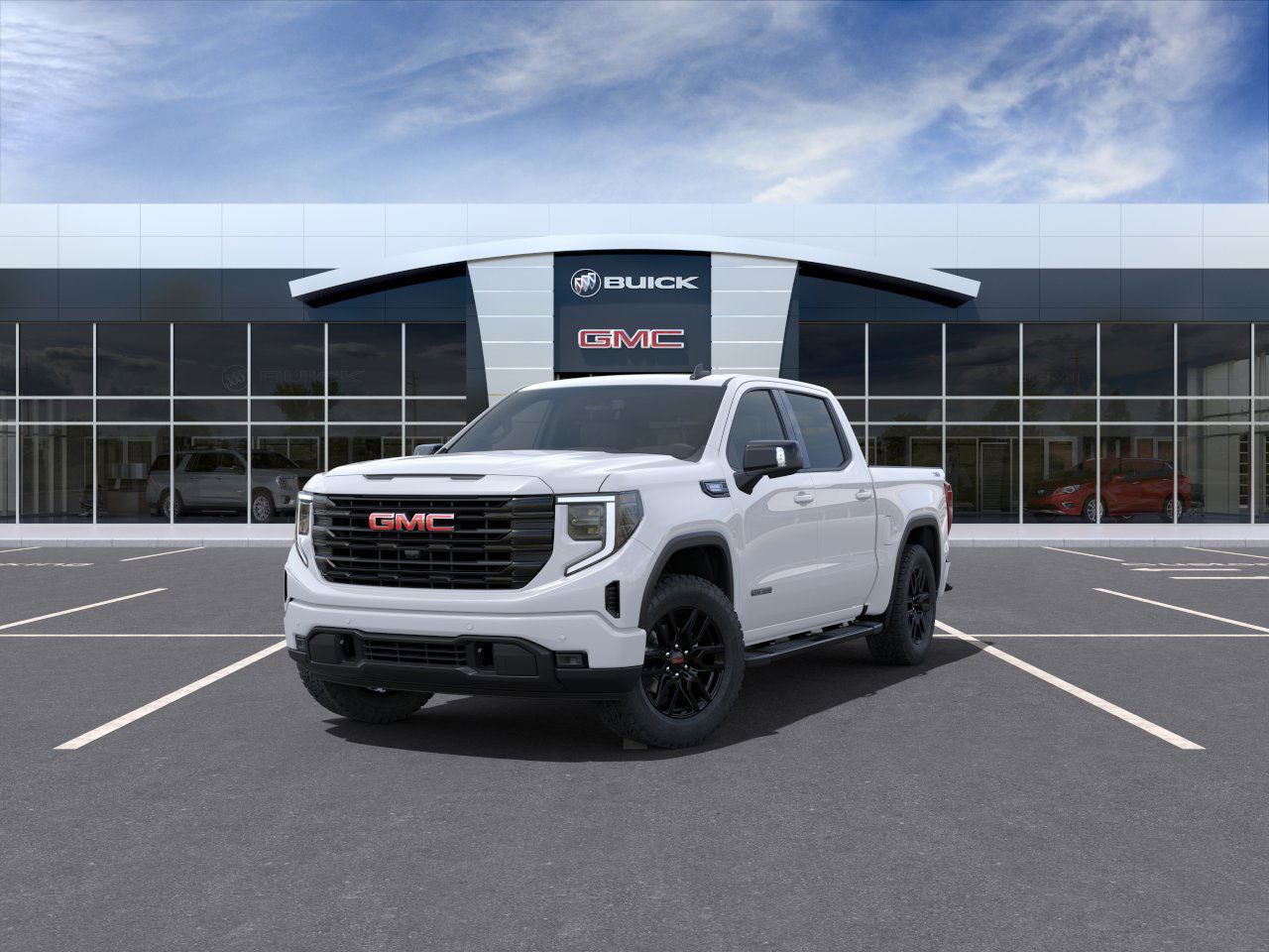 2025 GMC Sierra 1500 Elevation 4WD Crew Cab 147" Elevation Turbocharged Diesel I6 3.0L/183 [3]
