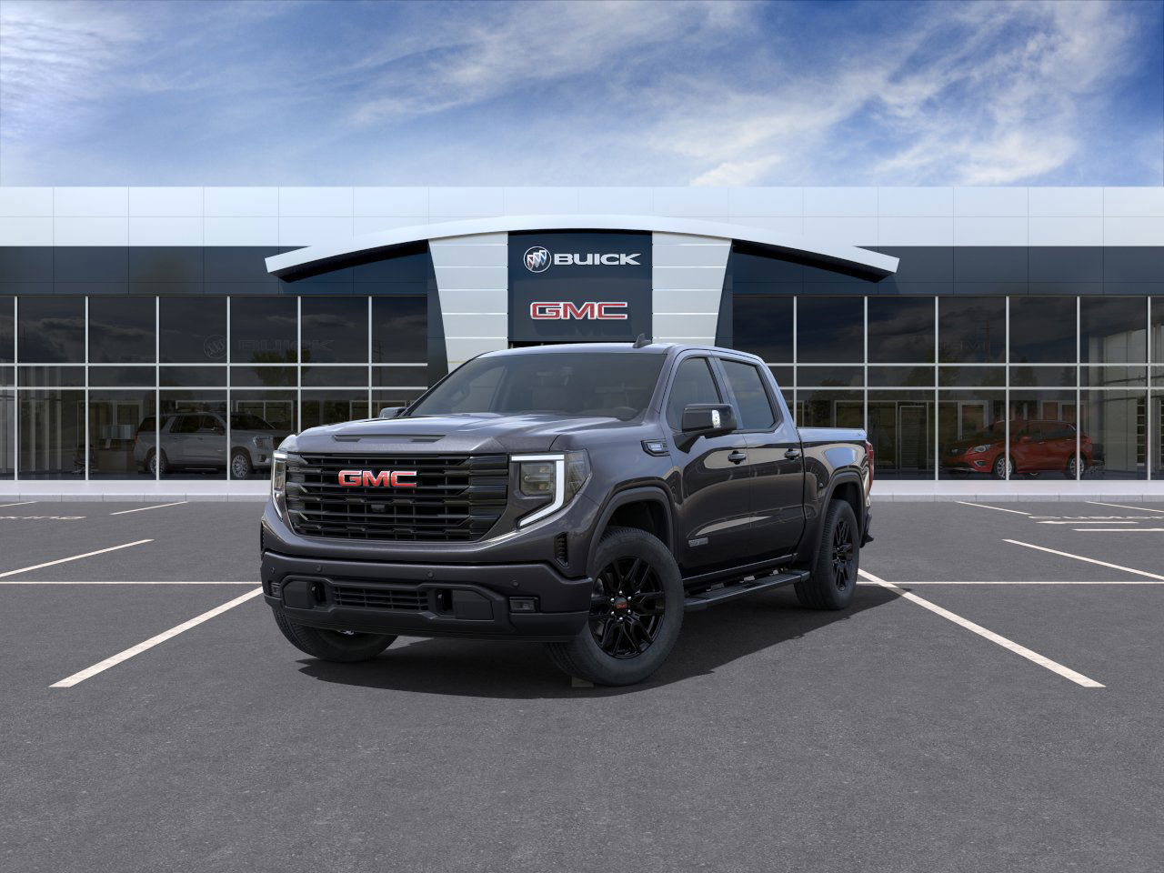 2025 GMC Sierra 1500 Elevation 4WD Crew Cab 147" Elevation Turbocharged Diesel I6 3.0L/183 [11]