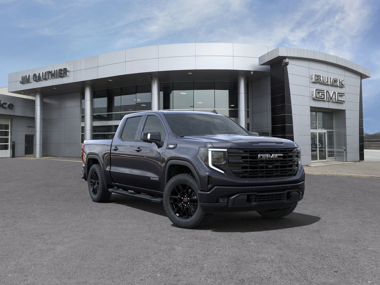 2025 GMC Sierra 1500 Elevation 4WD Crew Cab 147" Elevation Turbocharged Diesel I6 3.0L/183 [19]