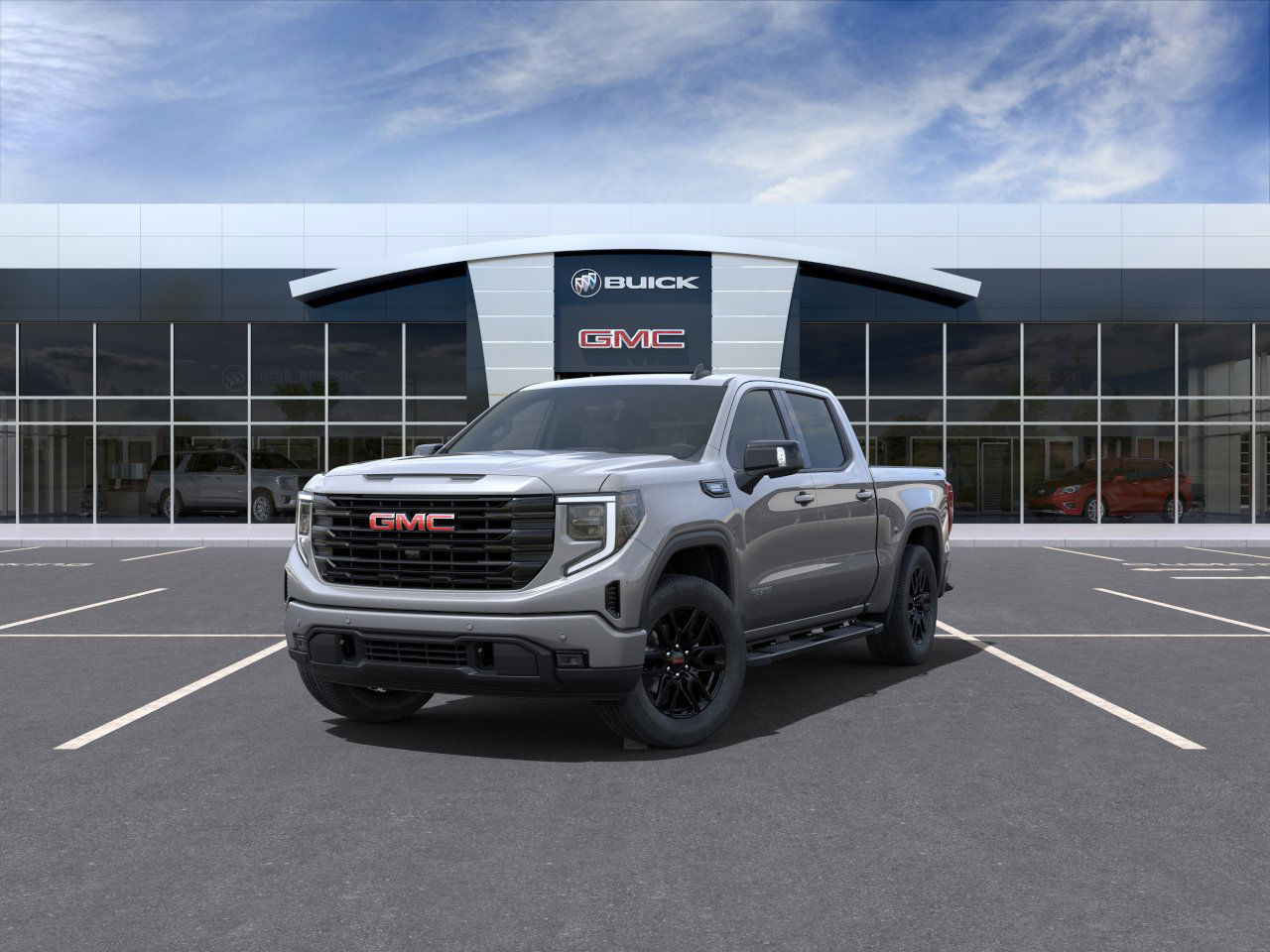 2025 GMC Sierra 1500 Elevation 4WD Crew Cab 147" Elevation Turbocharged Diesel I6 3.0L/183 [10]