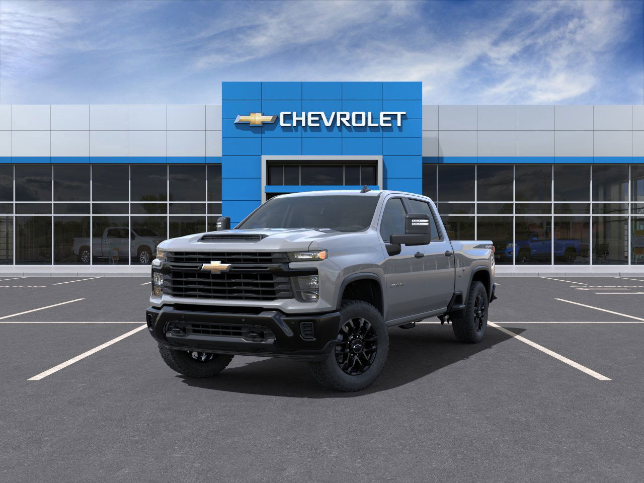 2025 Chevrolet Silverado 2500HD Custom 4WD Crew Cab 159" Custom Gas V8 6.6L/ [0]