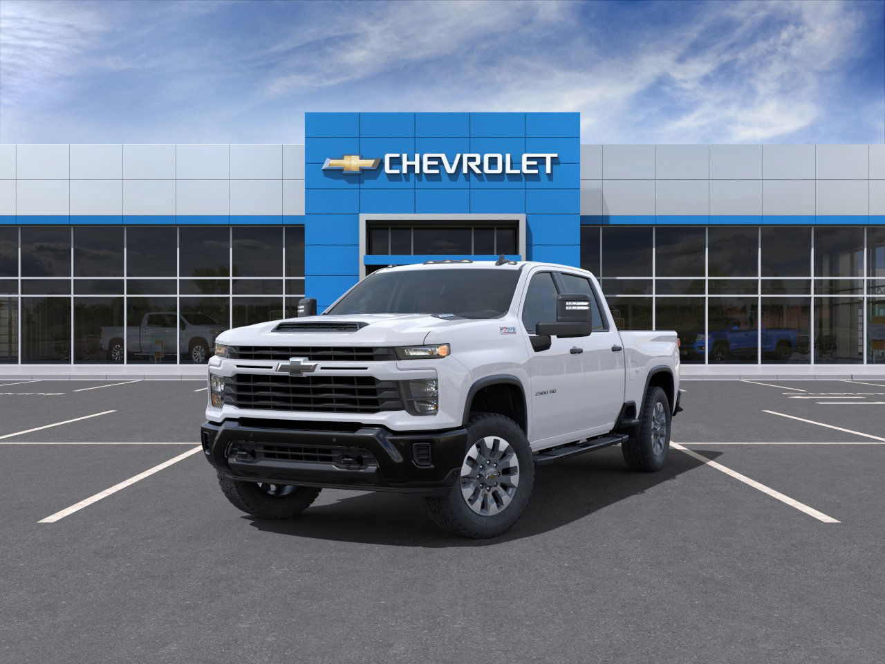 2025 Chevrolet Silverado 2500HD Custom 4WD Crew Cab 159" Custom Gas V8 6.6L/ [0]