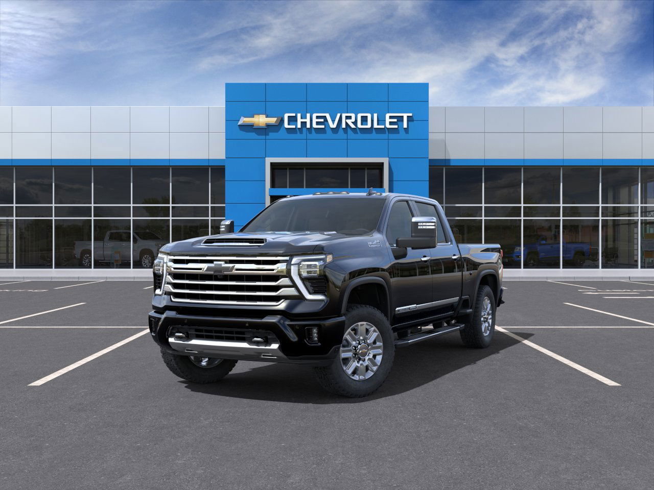 2025 Chevrolet Silverado 2500HD High Country 4WD Crew Cab 159" High Country Turbocharged Diesel V8 6.6L/ [4]