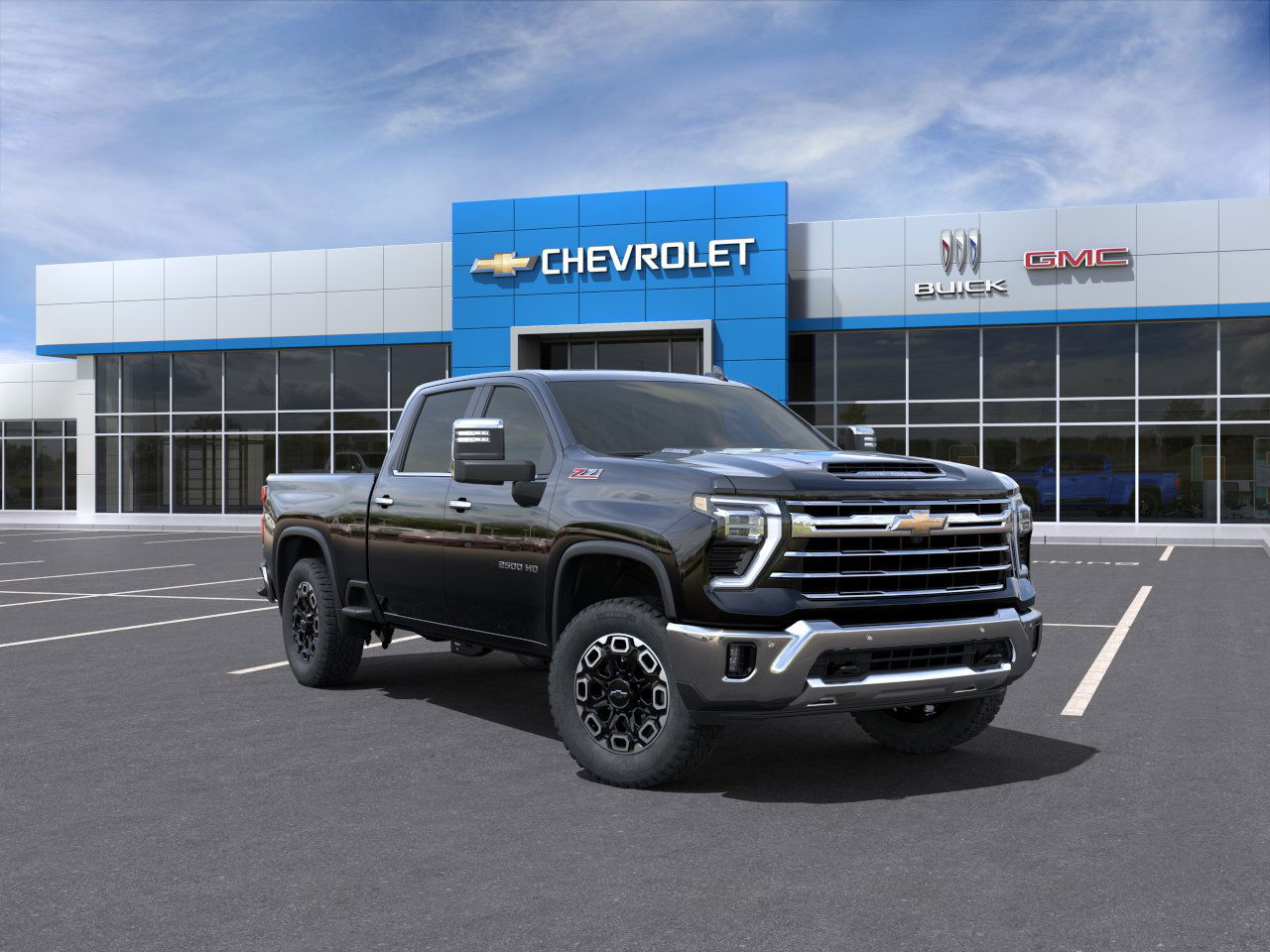 2024 Chevrolet Silverado 2500HD LTZ w/5th Wheel Prep/Roof/Tech Pkg 4WD Crew Cab 159" LTZ Turbocharged Diesel V8 6.6L/ [4]