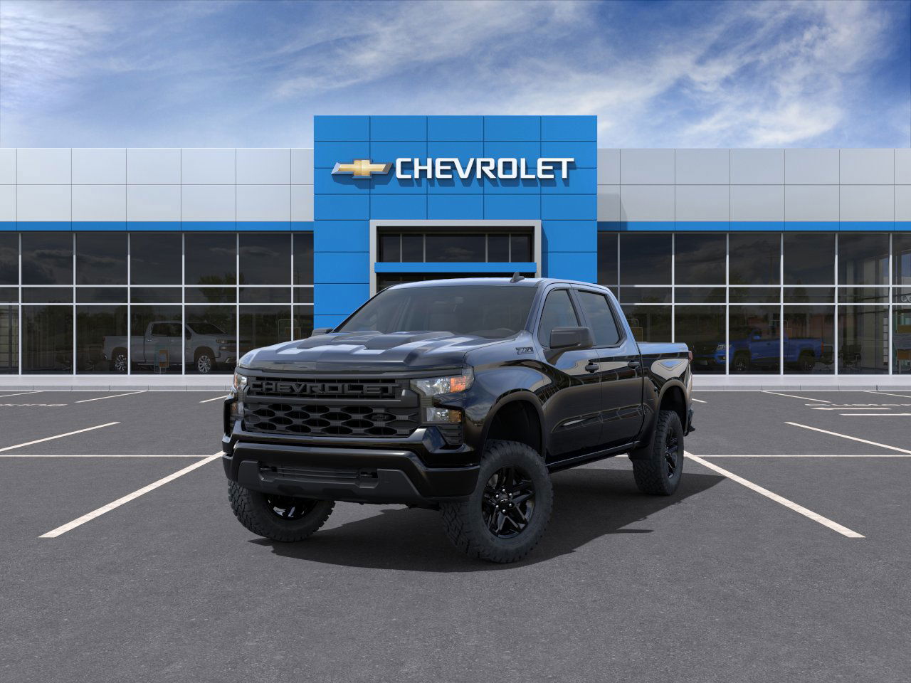 2025 Chevrolet Silverado 1500 Custom Trail Boss 4WD Crew Cab 147" Custom Trail Boss Gas V8 5.3L/325 [10]