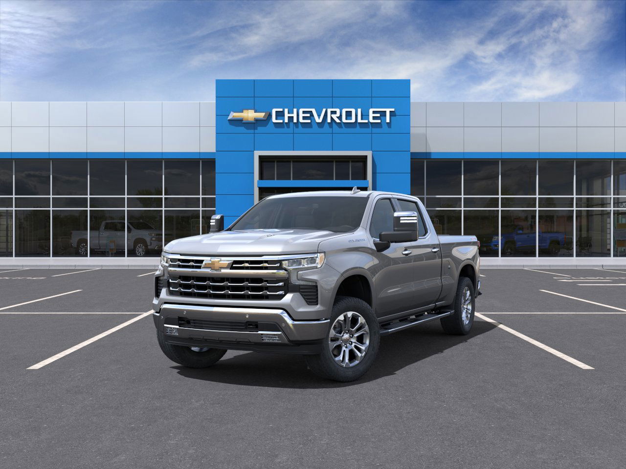 2025 Chevrolet Silverado 1500 LTZ 4WD Crew Cab 157" LTZ Gas V8 6.2L/376 [12]