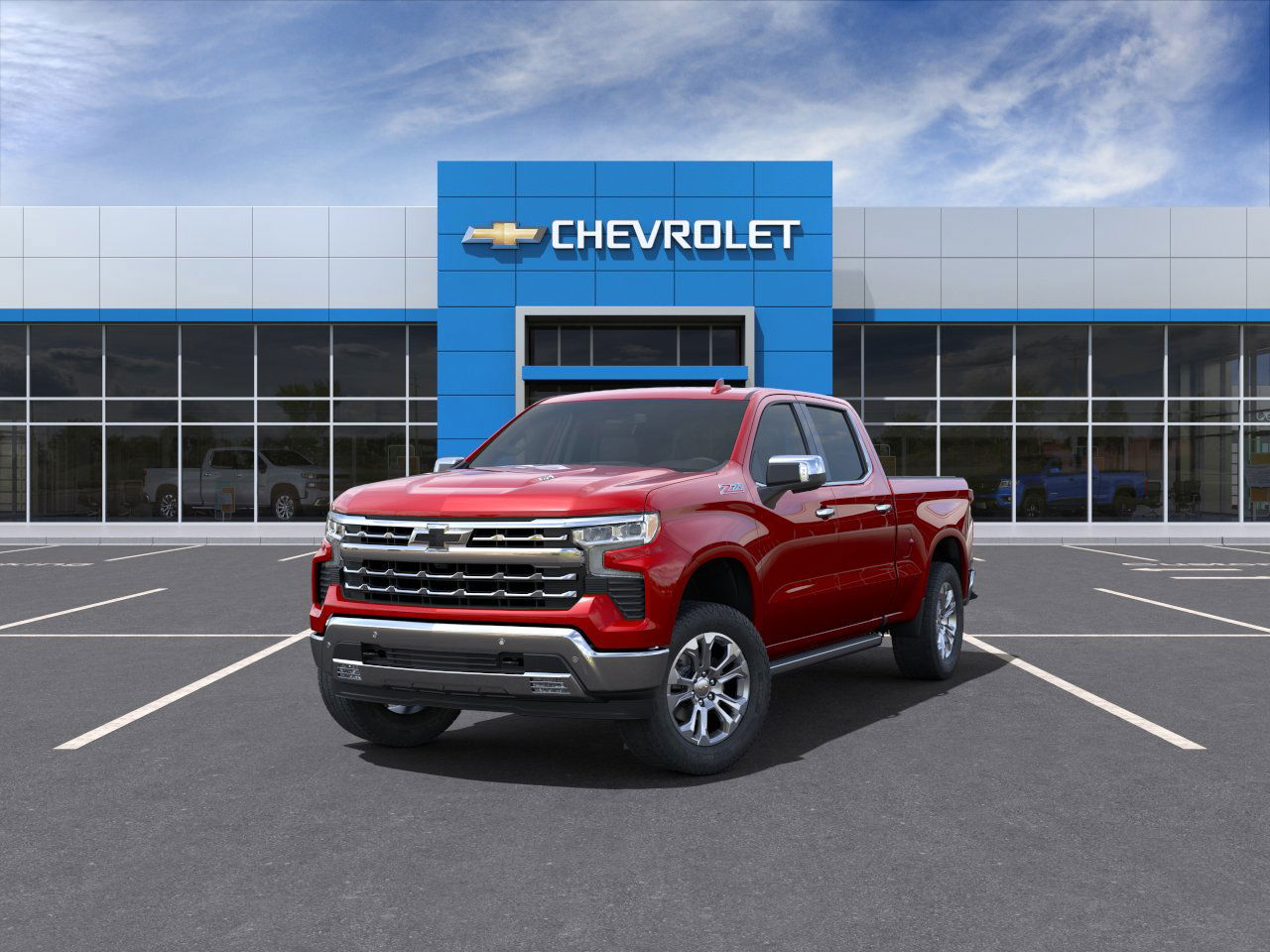 2025 Chevrolet Silverado 1500 LTZ 4WD Crew Cab 157" LTZ Gas V8 6.2L/376 [18]