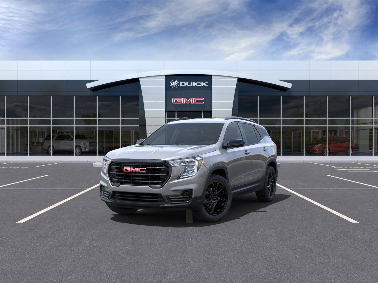 2024 GMC Terrain SLE AWD 4dr SLE Turbocharged Gas I4 1.5L/-TBD- [0]