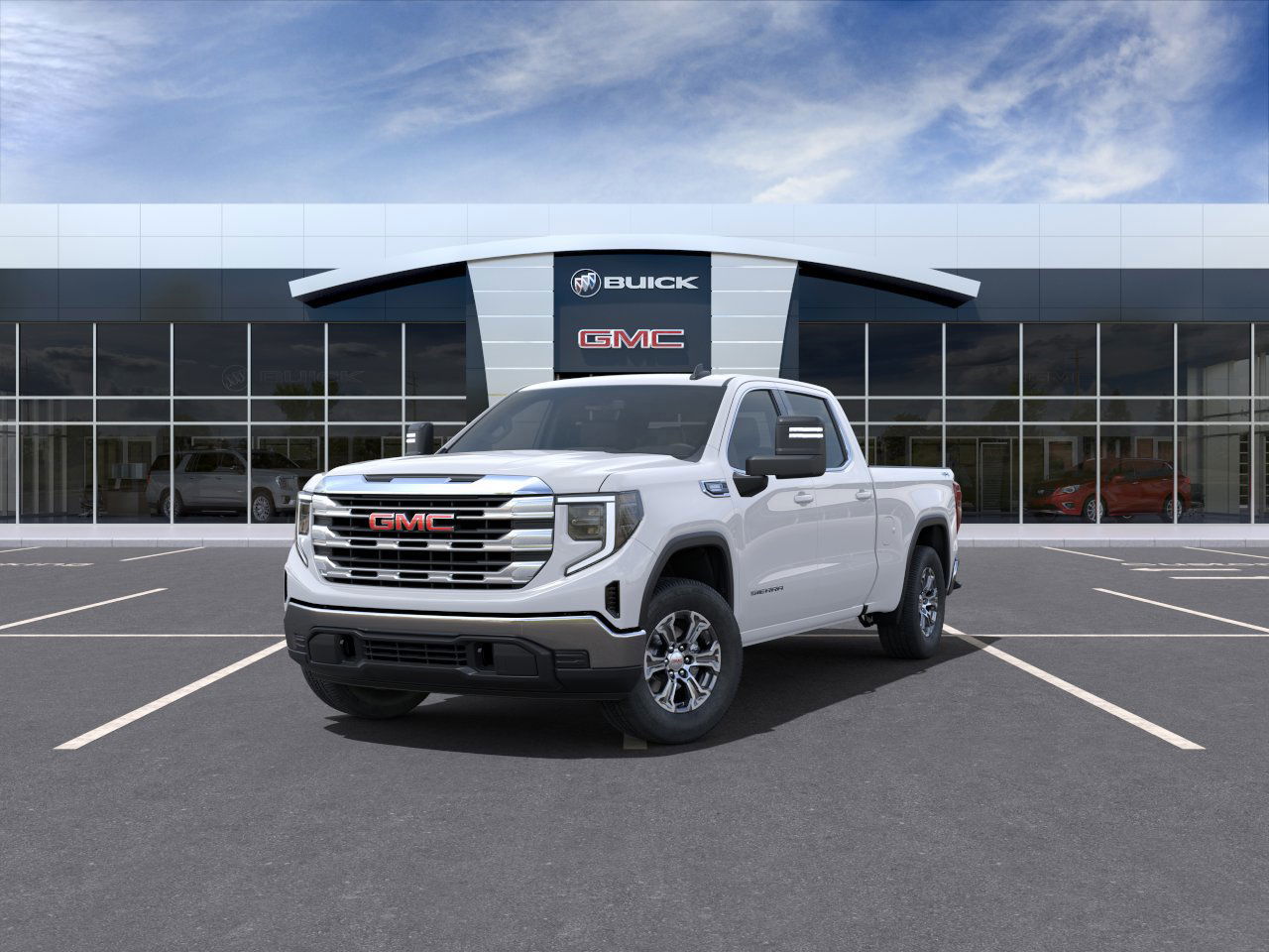 2025 GMC Sierra 1500 SLE 4WD Crew Cab 157" SLE Turbocharged Diesel I6 3.0L/183 [9]