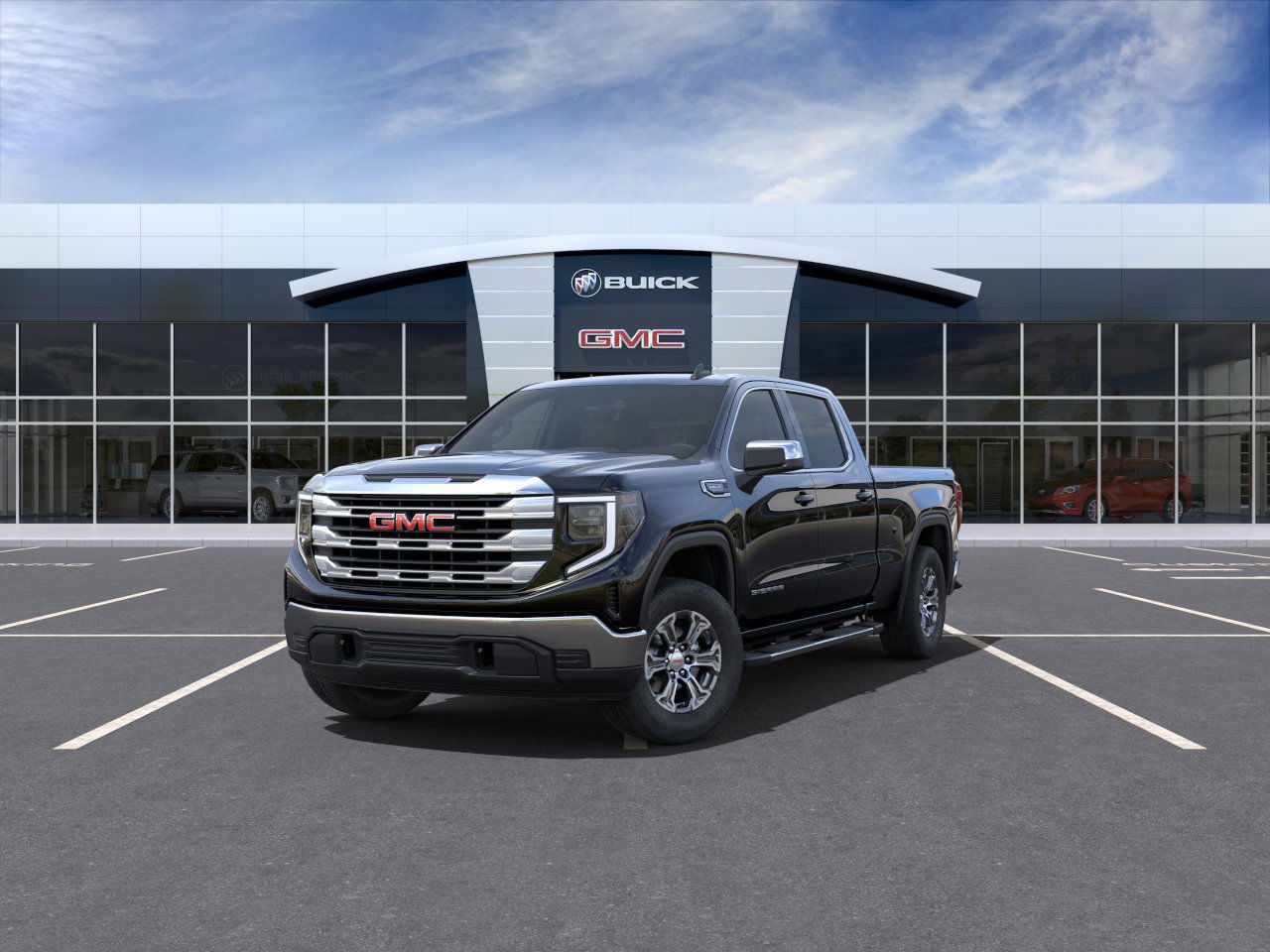 2025 GMC Sierra 1500 SLE 4WD Crew Cab 157" SLE Gas V8 5.3L/325 [0]