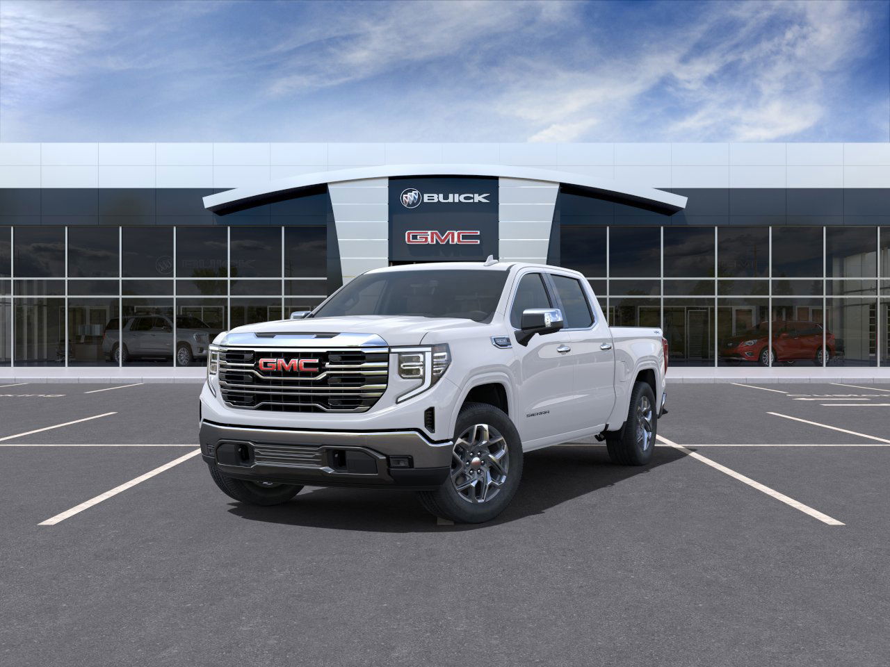 2025 GMC Sierra 1500 SLT 4WD Crew Cab 147" SLT Gas V8 5.3L/325 [12]