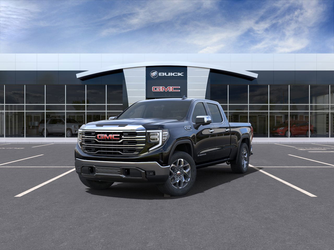 2025 GMC Sierra 1500 SLT 4WD Crew Cab 157" SLT Gas V8 5.3L/325 [0]