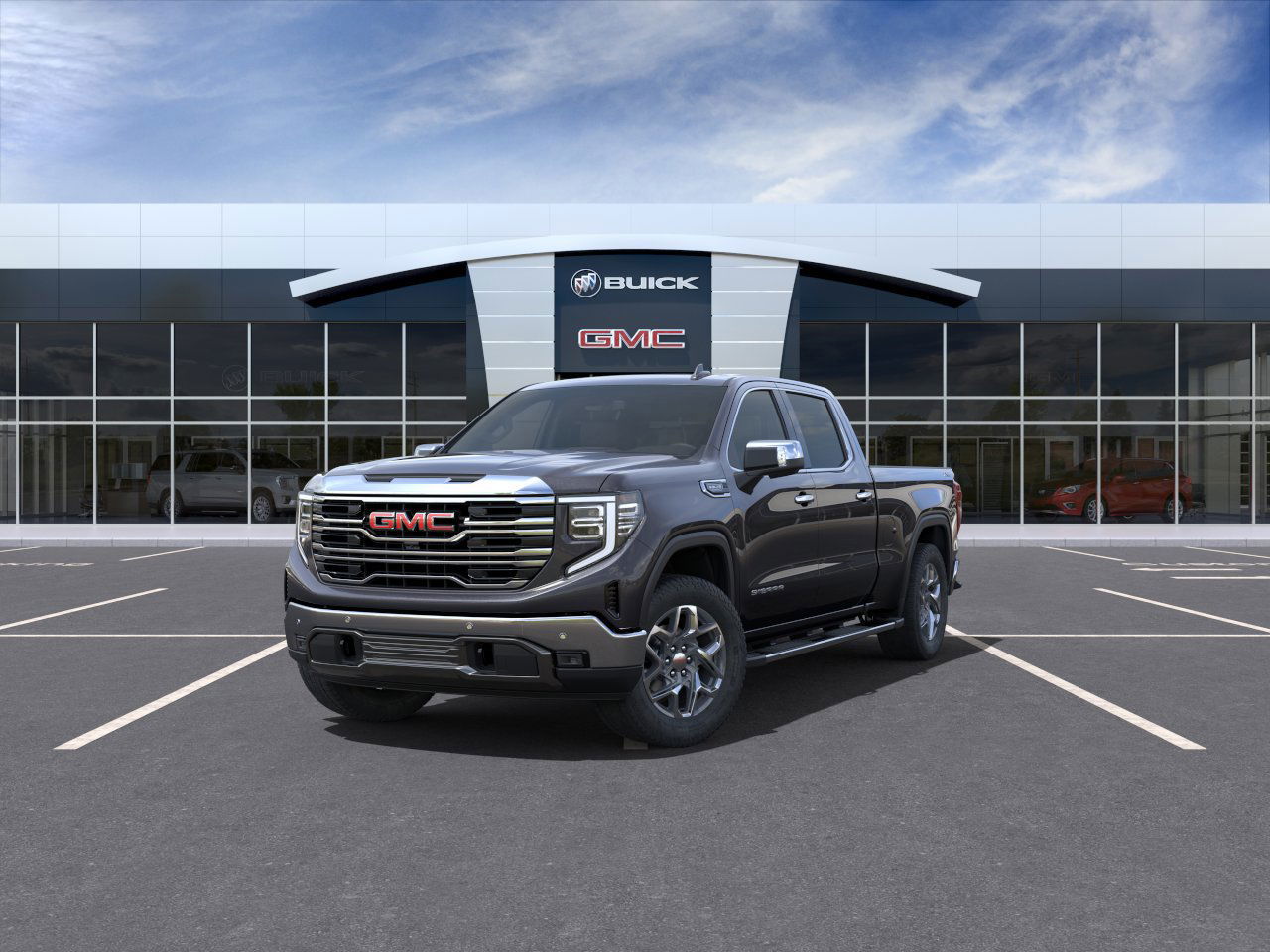 2025 GMC Sierra 1500 SLT 4WD Crew Cab 157" SLT Gas V8 5.3L/325 [8]